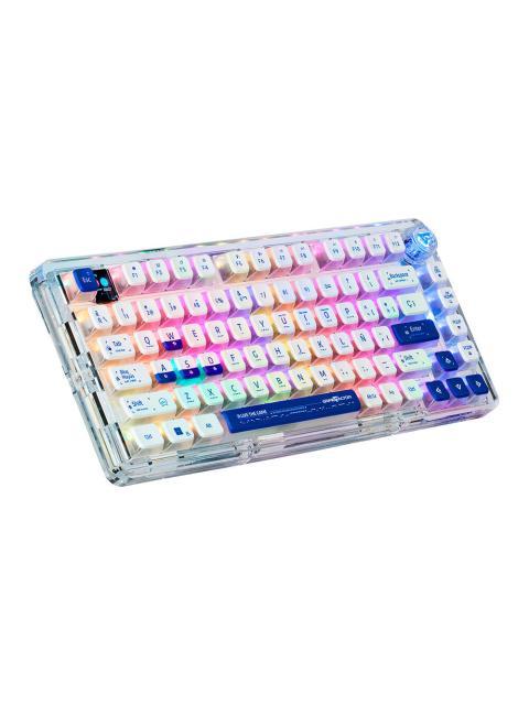 TECLADO VORAGO GAME FACTOR KBG800 TECLADO GASKET PERSONALIZABLE FORMATO 75 CON RGB CONFIGURABLE