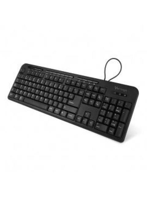 TECLADO VORAGO KB-204 ALAMBRICO USB NEGRO (ESPANOL)