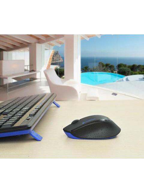 KIT DE TECLADO Y MOUSE LOGITECH MK345 INALAMBRICO USB NEGRO (ESPANOL)