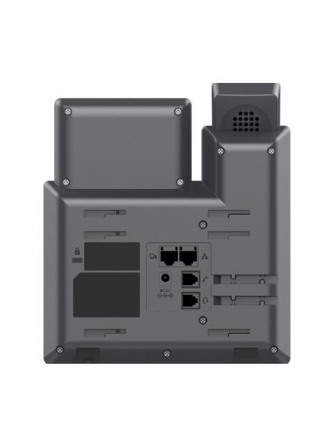 TELEFONO IP DE 2 LINEAS CON 2 CUENTAS SIP CONFERENCIA DE 5 VIAS ETHERNET CON POE PERO NO INCLUYE SU FUENTE DE ALIMENTACION