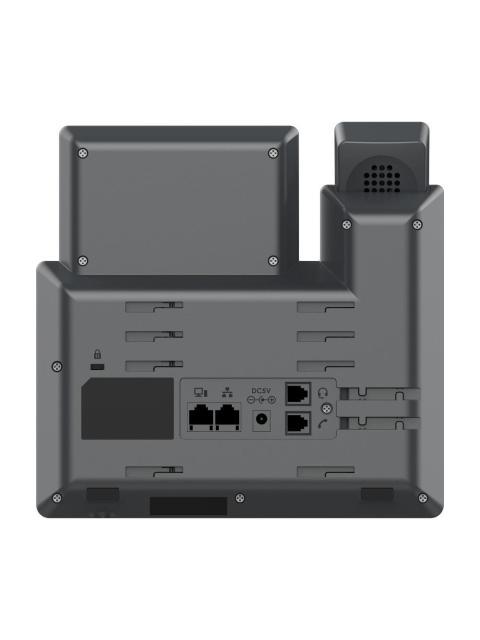 TELEFONO IP DE 3 LINEAS CON 6 CUENTAS SIP CONFERENCIA DE 5 VIAS GDMS GIGABIT CON POE PERO NO INCLUYE SU FUENTE DE ALIMENTACION