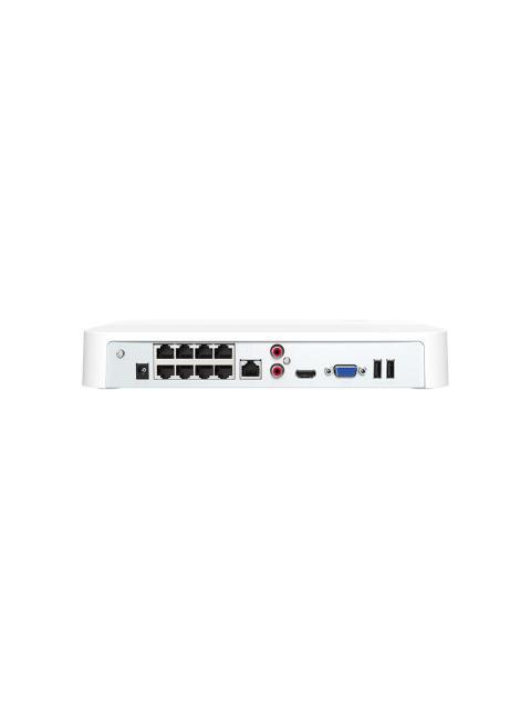 TENDA NVR DE 8 CANALES N6P-8H PARA 1 DISCO DURO MAX. 10TB 2X USB 2.0 1X RJ-45