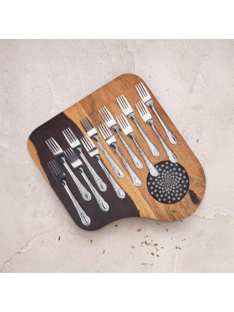 TENEDOR SET 12 PZAS PLATA HELLODREAM
