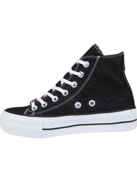 TENIS BOTA BORDADA NEGRO THALIA SODI