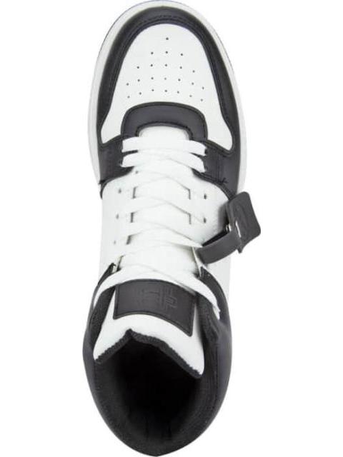 TENIS BOTA CON PLATAFORMA BLANCO/NEGRO BELINDA PEREGRIN