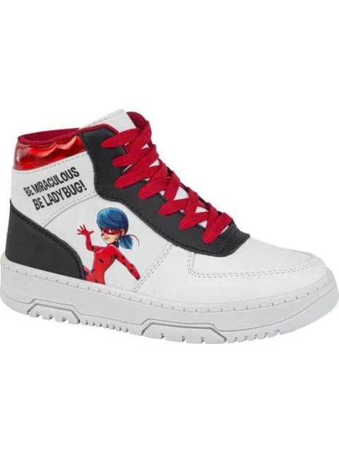 TENIS BOTA ESCOLAR BLANCO MIRACULOUS