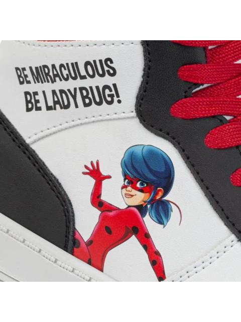 TENIS BOTA ESCOLAR BLANCO MIRACULOUS