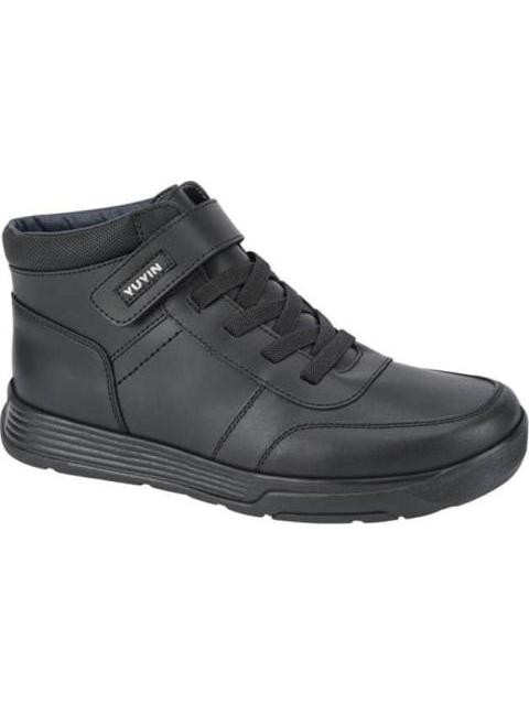TENIS BOTA ESCOLAR NEGRO YU YIN