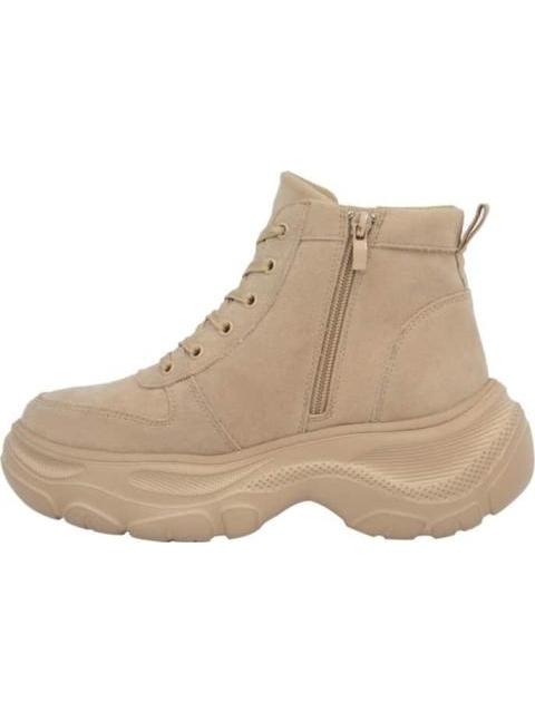 TENIS BOTA HIKER CON PLATAFORMA BEIGE PROKENNEX