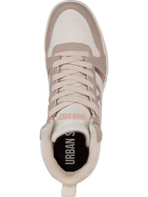 TENIS BOTA URBANO SKATE CLASICO BEIGE URBAN SHOES