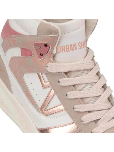 TENIS BOTA URBANO SKATE CLASICO BEIGE URBAN SHOES