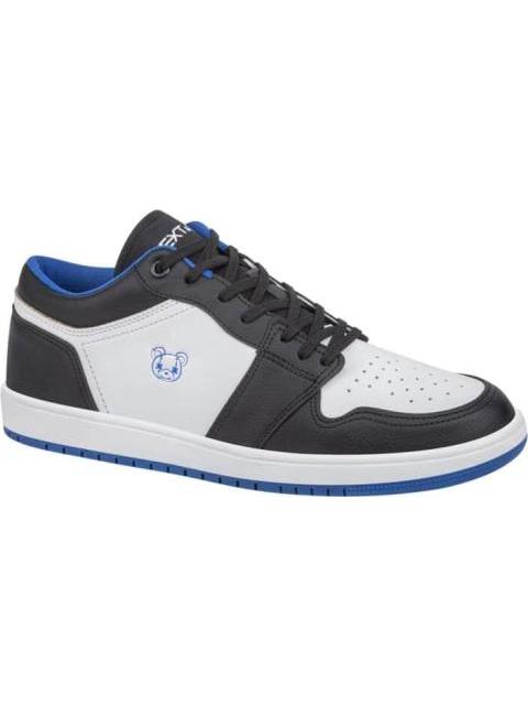 TENIS BOTIN URBANO SKATE BASICO BLANCO/NEGRO NEXT CO