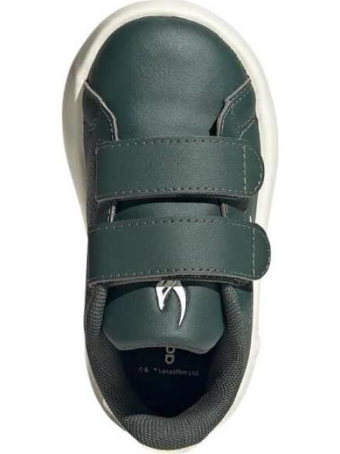 TENIS CASUAL ADVANTAGE MANDALORIAN CF I VERDE ADIDAS