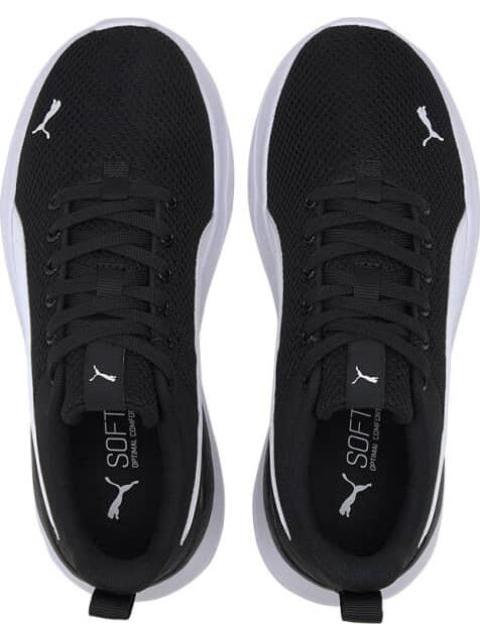 TENIS CASUAL ANZARUN LITE JR BLANCO/NEGRO PUMA