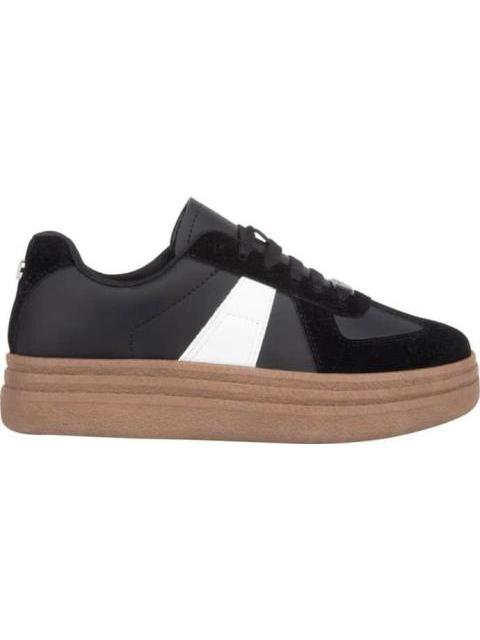 TENIS CASUAL BLANCO/NEGRO THALIA SODI