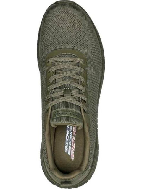 TENIS CASUAL BOBS GEO VERDE OLIVO SKECHERS1