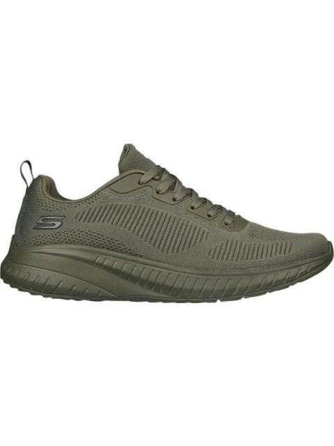 TENIS CASUAL BOBS GEO VERDE OLIVO SKECHERS1