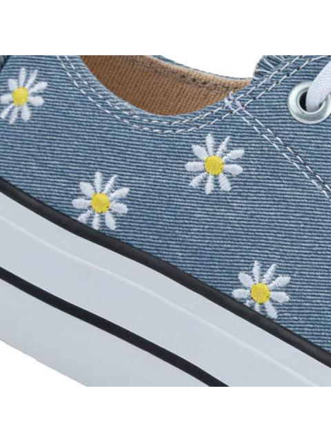 TENIS CASUAL BORDADO AZUL MEZCLILLA THALIA SODI