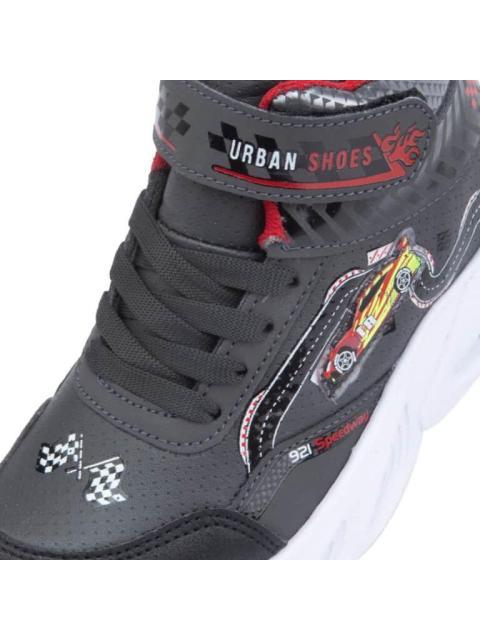 TENIS CON LUCES GRIS HUMO URBAN SHOES