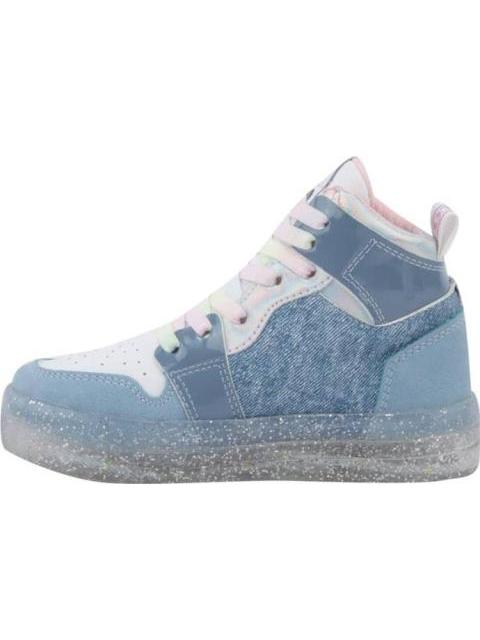 TENIS CON LUCES AZUL CELESTE URBAN SHOES