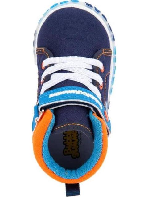 TENIS CASUAL CON LUCES AZUL MARINO BUBBLE GUMMERS