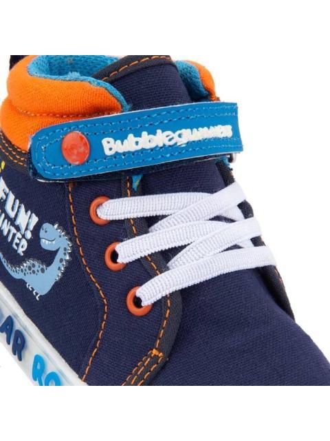 TENIS CASUAL CON LUCES AZUL MARINO BUBBLE GUMMERS