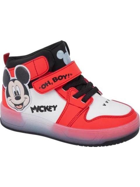 TENIS CON LUCES BLANCO MICKEY MOUSE