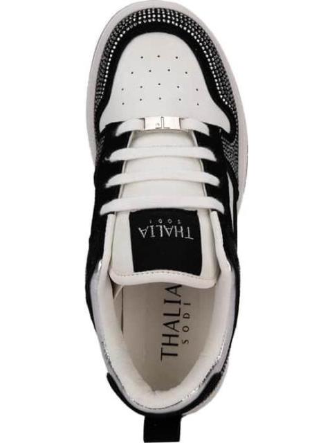 TENIS CASUAL BRILLOS BLANCO THALIA SODI