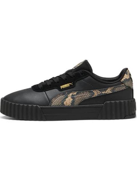 TENIS CASUAL CARINA 3.0 SNAKE CHIC NEGRO PUMA