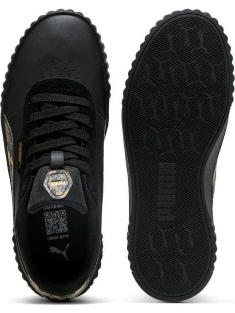 TENIS CASUAL CARINA 3.0 SNAKE CHIC NEGRO PUMA