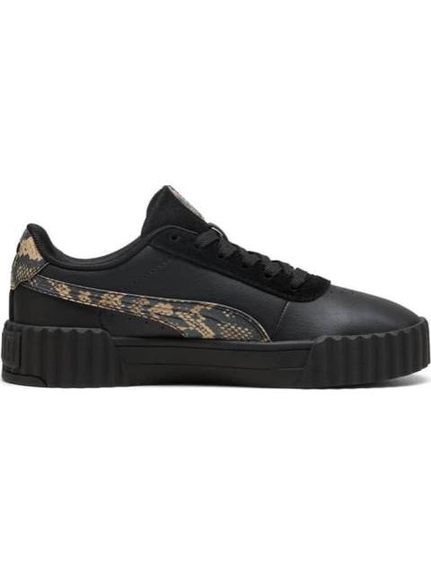 TENIS CASUAL CARINA 3.0 SNAKE CHIC NEGRO PUMA
