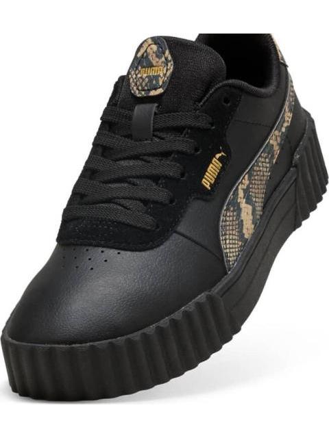 TENIS CASUAL CARINA 3.0 SNAKE CHIC NEGRO PUMA
