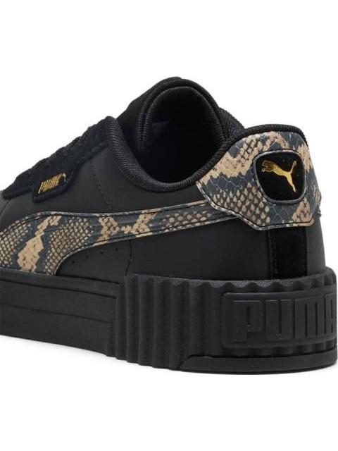 TENIS CASUAL CARINA 3.0 SNAKE CHIC NEGRO PUMA