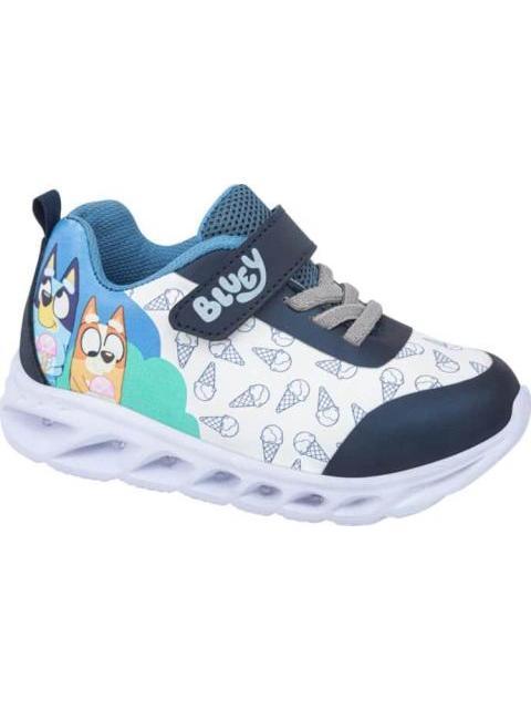 TENIS CASUAL CON LUCES BLANCO BLUEY