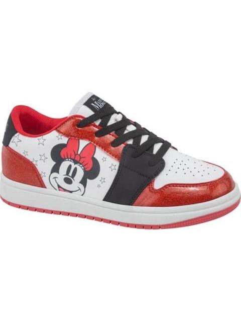 TENIS CASUAL ROJO MINNIE MOUSE