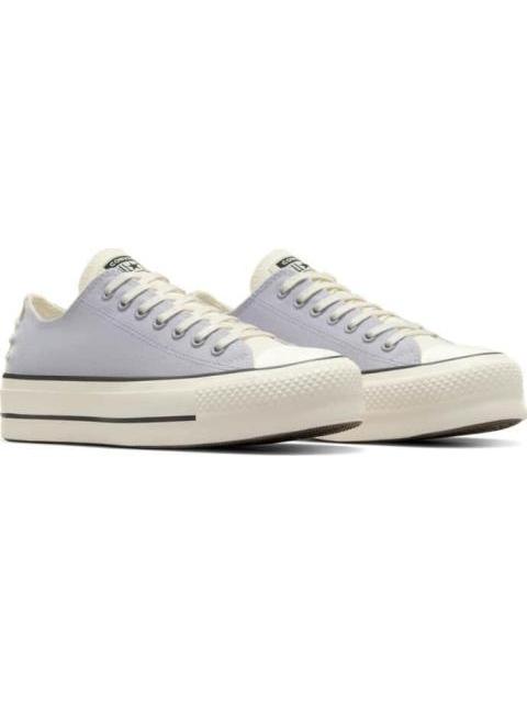 TENIS CASUAL CHUCK TAYLOR ALL STAR LIFT PLATFORM CRAFTED LACES LILA CONVERSE