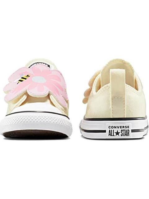 TENIS CASUAL CHUCK TAYLOR ALL STAR ONE STRAP FLORAL EASY ON BEIGE CONVERSE