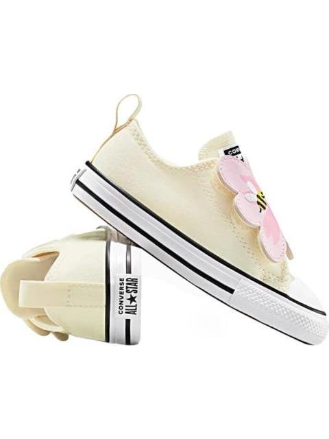 TENIS CASUAL CHUCK TAYLOR ALL STAR ONE STRAP FLORAL EASY ON BEIGE CONVERSE