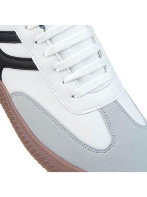 TENIS CASUAL CLASICO BLANCO/NEGRO NEXT CO