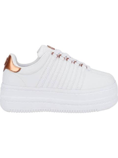 TENIS CASUAL CLASSIC PLATFORM VELA BLANCO K-SWISS