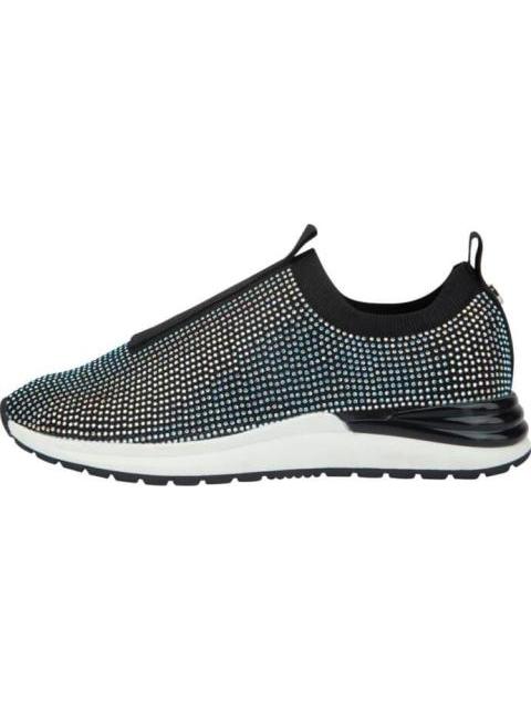 TENIS CASUAL CON BRILLOS NEGRO THALIA SODI