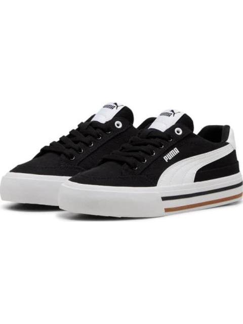 TENIS CASUAL COURT CLASSIC VULC FS JR BLANCO/NEGRO PUMA