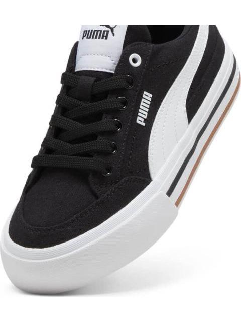 TENIS CASUAL COURT CLASSIC VULC FS JR BLANCO/NEGRO PUMA