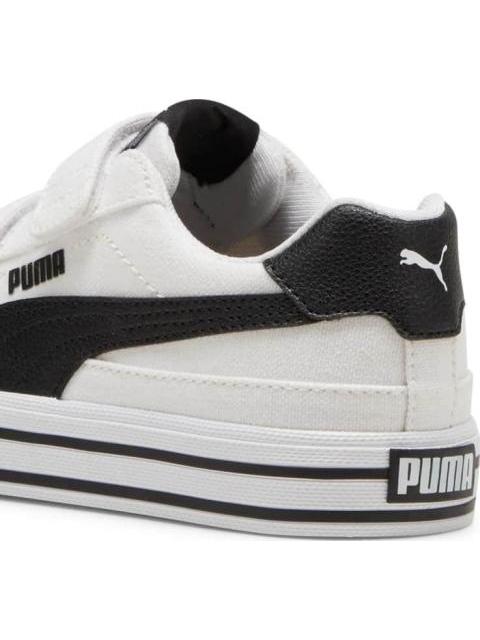 TENIS CASUAL COURT CLASSIC VULC PS BLANCO/NEGRO PUMA