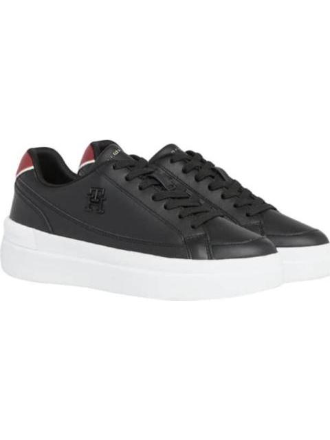 TENIS CASUAL COURT ELEVATED NEGRO TOMMY HILFIGER