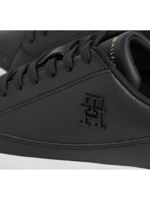 TENIS CASUAL COURT ELEVATED NEGRO TOMMY HILFIGER