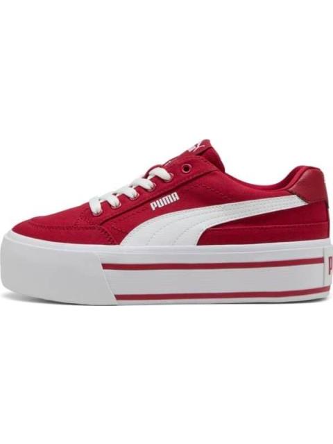 TENIS CASUAL COURT LALLY SKYE ROJO PUMA