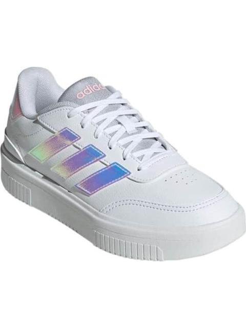TENIS CASUAL COURTBLOCK BOLD BLANCO ADIDAS