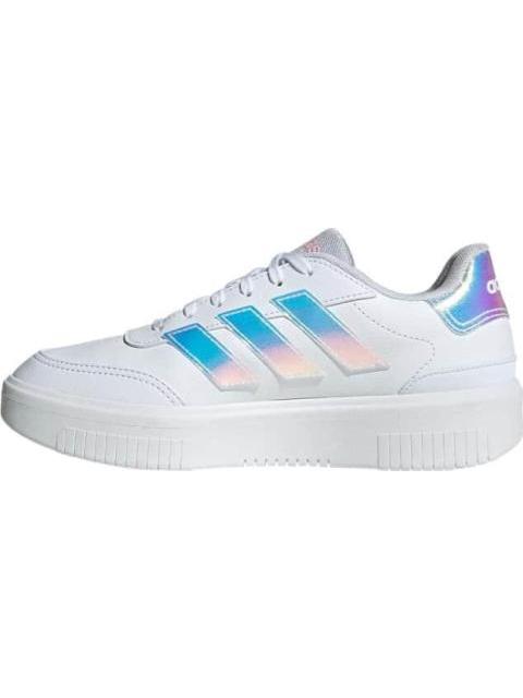 TENIS CASUAL COURTBLOCK BOLD BLANCO ADIDAS