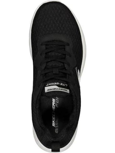 TENIS CASUAL DYNAMIGHT NEGRO SKECHERS1